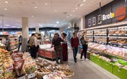 Tegut-Supermarkt im Stuttgarter Milaneo, dem grössten Einkaufszentrum im Südwesten Deutschlands. (Bild: PD)