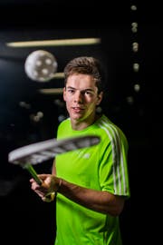 Michael Schiess, Topskorer des UHC Waldkirch-St.Gallen, bleibt seinem Verein trotz zahlreichen Angeboten treu. (Bild: Benjamin Manser)