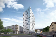 So soll das Solitaire-Hochhaus schliesslich aussehen. (Visualisierungen: PD)
