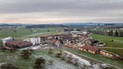 Die Lehmann-Gruppe erhält mehr Bauland: Beim Gebiet Erlenhof werden 1,4 Hektaren eingezont. (Bild: Michel Canonica)