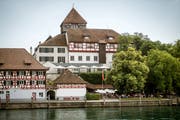 Der Diessenhofer Unterhof am Rhein. (Bild: Reto Martin)