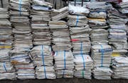 Der ZAB führt jährlich gegen 11'000 Tonnen Altpapier und Karton der Wiederverwertung im Inland und dem grenznahen Ausland zu. (Bild: Nana do Carmo)