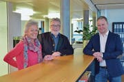 Susanne und Felix Brunschweiler übergeben ihre Immobilienfirma in die Hände ihres Schwiegersohns Daniel Brüllmann. (Bild: Mario Testa)