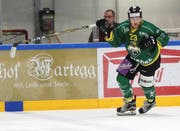 David Wildhaber bestreitet seine dritte Saison mit dem HC Thurgau. Am Dienstag verlängerte er seinen Vertrag vorzeitig um zwei weitere Jahre bis am Ende der Spielzeit 2020/21. (Bild: Mario Gaccioli, Weinfelden, 15. Januar 2019)