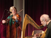 Máire Breatnach und Thomas Loefke spielen in Diessenhofen. (Bild: PD)