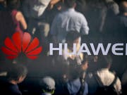 Der chinesische Konzern Huawei ist in den Fokus der US-Justizbehörden geraten. (Bild: KEYSTONE/EPA/PHILIPP GUELLAND)