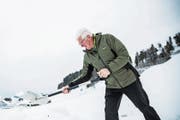 Erwin Widmer packte immer tatkräftig mit an. (Bild: Mareycke Frehner)