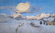 Giovanni Segantinis «La morte» ist Teil des Alpen-Triptychons und im Masi in Lugano zu sehen. (Bild: PD)