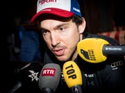 Carlo Janka ist in Wengen jeweils ein gefragter Interviewpartner (Bild: KEYSTONE/JEAN-CHRISTOPHE BOTT)