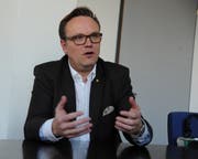 Baudirektor Roger Nager: «Die Verhandlungen sind weit fortgeschritten. Beim Landerwerb konnten zum Teil Einigungen erzielt werden, zum Teil aber auch nicht..» (Bild: Urs Hanhart, Altdorf, 19. Dezember 2018)