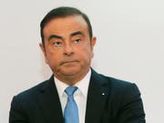 Der in Japan inhaftierte Ex-Nissan-Chef Carlos Ghosn soll einen ungerechtfertigten Millionenbetrag aus einem Gemeinschaftsunternehmen von Nissan und Mitsubishi kassiert haben. (Bild: KEYSTONE/AP/MICHEL EULER)