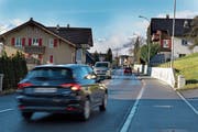 Die Sarnerstrasse soll einen neuen Belag bekommen. (Bild: Corinne Glanzmann (Kerns, 15. Januar 2019))