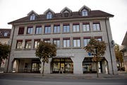 Der Hauptsitz der Urner Kantonalbank in Altdorf. (Bild: Corinne Glanzmann, 18. Oktober 2018)