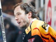 Auch Topskorer Julien Sprunger, Gottérons besten Skorer aller Zeiten, traf gegen Zug nicht. In der 58. Minute traf Sprunger bloss den Pfosten (Bild: KEYSTONE/PPR/CYRIL ZINGARO)