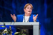 Magdalena Martullo-Blocher am Rheintaler Wirtschaftsforum. (Bild: Michel Canonica)
