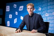 Michael Elsener am Sonntagabend in Studio von «Late Update».