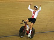 Claudio Imhof gewöhnt sich langsam ans Gewinnen (Bild: KEYSTONE/EPA/GERRY PENNY)