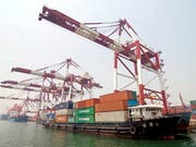 Der Handelskrieg mit den USA hinterlässt Spuren: Chinas Wachstum hat sich 2018 verlangsamt wie lange nicht mehr. (Bild: KEYSTONE/EPA/WU HONG)