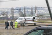 250 zusätzliche Flugbewegungen zählt der Airport Altenrhein während des WEF. (Bild: Raphael Rohner)