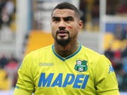 Kevin-Prince Boateng wechselt wieder einmal den Verein. Er verlässt Sassuolo und schliesst sich dem FC Barcelona an (Bild: KEYSTONE/EPA ANSA/ELISABETTA BARACCHI)