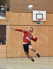 Malik Müller vom SVD Diepoldsau vertrat die Brüder Lässer erfolgreich im Angriff. (Bild: pd)