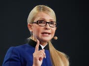 Julia Timoschenko hat offiziell ihre Kandidatur für die ukrainischen Präsidentschaftswahlen angekündigt. (Bild: KEYSTONE/EPA/STEPAN FRANKO)
