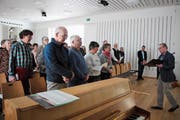 Am Anlass im evangelischen Kirchgemeindehaus in Herisau nahmen rund 60 Personen teil. (Bild: PD)