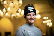 Carole Bissig bei einem Medientermin im Vorfeld der Weltcup-Rennen von St. Moritz. (Bild: Gian Ehrenzeller/Keystone (St. Moritz, 7. Dezember 2018))