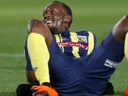 Sprint-Legende Usain Bolt spielte vorübergehend in der australischen A-League Fussball. (Bild: Keystone/AP/STEVE CHRISTO)