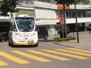 Solche selbstfahrenden Busse stellt sich die TGA für die Zukunft vor. (Bild: PD)