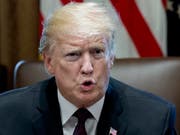 Nach einem Hin und Her mit den Demokraten um seine Rede zur Lage der Nation hat US-Präsident Donald Trump die Rede verschoben. (Bild: KEYSTONE/EPA/MICHAEL REYNOLDS)