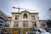 Die Villa Jacob neben dem Alters- und Pflegeheim Josefshaus. (Bild: Michel Canonica - 24. Januar 2019)