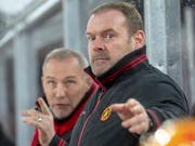 Langnaus Trainer Heinz Ehlers erhält für die kommende Saison zwei Stürmer aus der Swiss League (Bild: KEYSTONE/MARCEL BIERI)