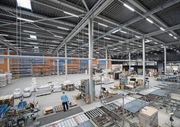 Blick in das Logistikzentrum von Meier Tobler in Nebikon. (Bild: Pius Amrein, 8. August 2017)