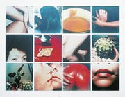 Hannah Villiger, Arbeit (12-teilig), 1980/1981, C-Print ab Polaroidvorlage, 355 x 475 cm. (Bild: Jörg Müller,)