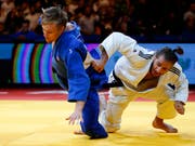 Nils Stump (in blau) wird GP-Fünfter in Tel Aviv (Bild: KEYSTONE/AP/ARIEL SCHALIT)