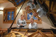 Christian Mattli und Susanne Döhnert-Dätwyler schauen auf ihre musikalischen Erfahrungen zurück. (Bild: PD)