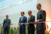 Eröffnung der Wirtschaftsfakultät der Uni Luzern 2016: Ziel war es, eine Unternehmerschule aufzuziehen. (Bild: Dominik Wunderli, 6. September 2016)