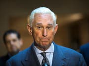 Ex-Trump-Berater Roger Stone ist gegen Kaution wieder auf freiem Fuss. (Bild: KEYSTONE/EPA/JIM LO SCALZO)