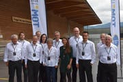 Das 12-köpfige OK-Team der Toggenburger Messe (TOM) bereitet sich mit Hochdruck auf die Veranstaltung im Mai vor. (Bild: PD)