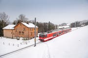 Bergbahnen wegen tiefer Auslastung in Gefahr: Rorschach-Heiden Bahn. Bild: Urs Bucher