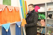 Ursula Friedrich in ihrem neuen Geschäftslokal. (Bild: Patricia Helfenstein-Burch (Sarnen, 24. Januar 2019))