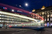 Der Paradeplatz in Zürich. (Bild: Philipp Schmidli, 6. Februar 2018)