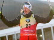 Johannes Thingnes Bö läuft aktuell in einer eigenen Liga (Bild: KEYSTONE/AP ANSA/ANDREA SOLERO)