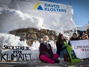 Die 16-jährige schwedische Klimaaktivistin Greta Thunberg zeigt sich ernüchtert nach ihren Erfahrungen am WEF2019. (Bild: KEYSTONE/LAURENT GILLIERON)