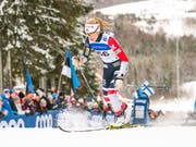 Therese Johaug holt mit der norwegischen Staffel den nächsten Sieg (Bild: KEYSTONE/AP/RAUL MEE)