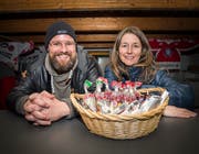 Michael Hug und Nicole Salamin.