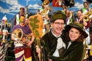 Thomas II. und seine Frau Renata die Schwungvolle sind das Zunftpaar der Eichefasnacht 2019. (Bild: Andreas Busslinger)