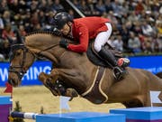 0,33 Sekunden fehlten Pius Schwizer auf Cortney Cox zum Weltcupsieg in Amsterdam (Bild: KEYSTONE/GEORGIOS KEFALAS)