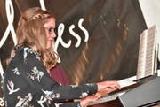 Weiterer Höhepunkt in ihrer musikalischen Karriere: Selinar Zanolari aus Gams. (Bild: Heidy Beyeler)